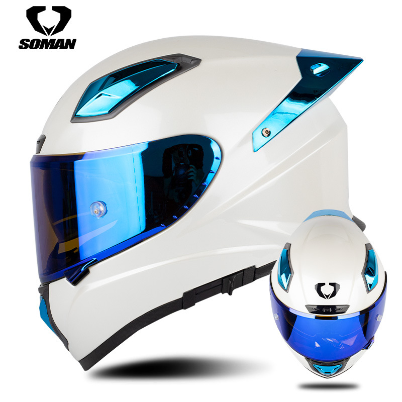 Carbon Fiber Lightweight Motorcycle Helmet - Soman Motosiklet Kaskı Karbon Fiber Tam