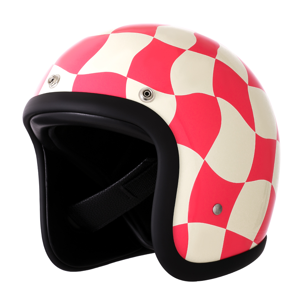 Vintage Open Face Retro Helmet - TT&COCASCOS Motosiklet Kaskı Jet Yeni Tasarım