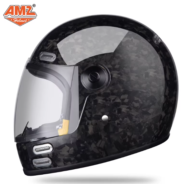 Carbon Fiber Lightweight Motorcycle Helmet - Yüksek mukavemetli ve hafif karbon fiber