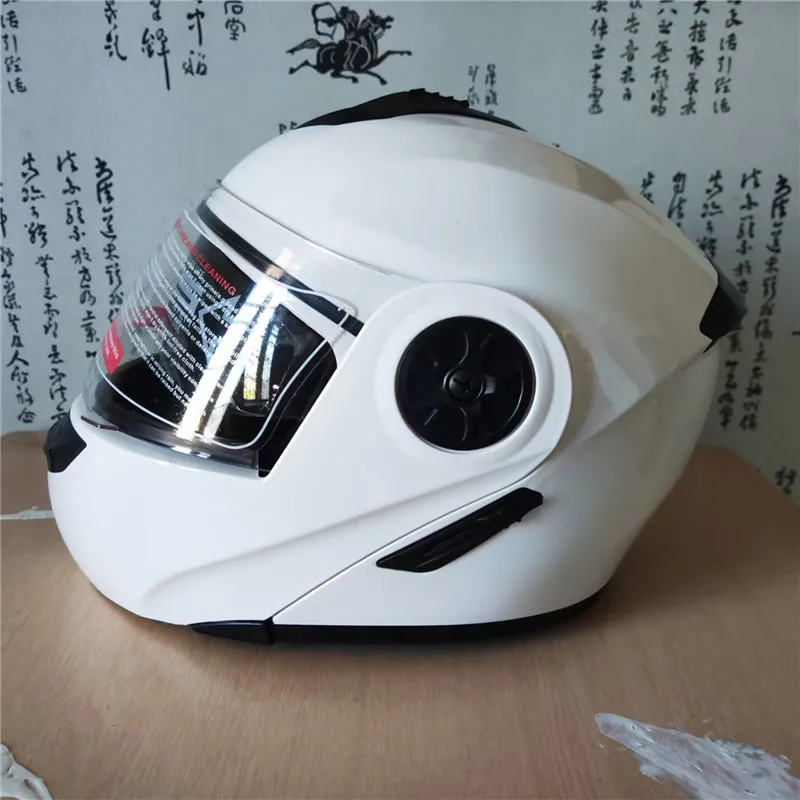 Motorcycle Helmet Inner Sun Visor Lens - İç Güneşlikli, Güvenlikli Çift Camlı, Yarış