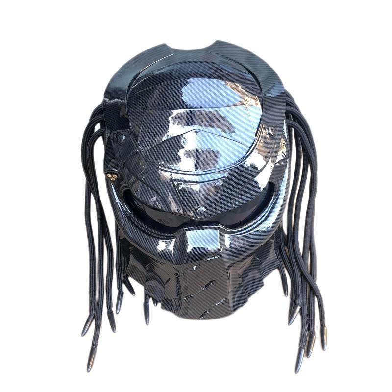 Custom Predator Motorcycle Helmet - Airo Yeni Özel Predator Tam Yüz