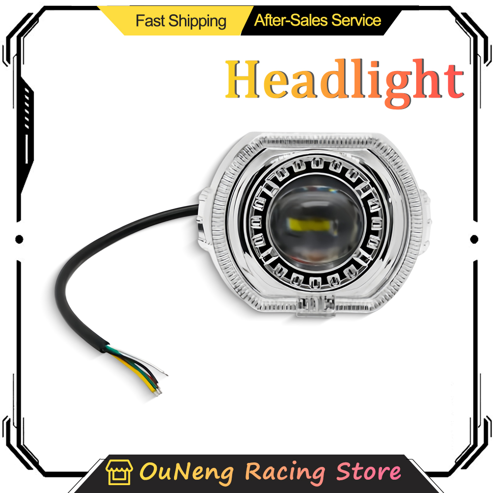 Universal Motorcycle Led Headlight Projector - 2.5 