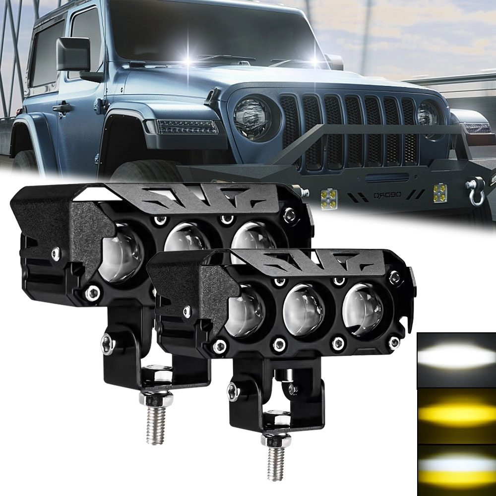 Universal Motorcycle Led Headlight Projector - 3 inç Led projektör motosiklet Led