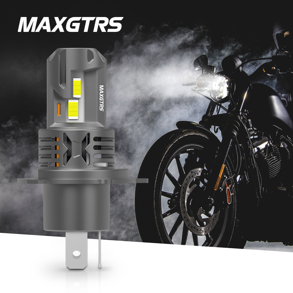 1 adet H4 motosiklet LED far a - Universal Motorcycle Led Headlight Projector incelemesi ve fiyatı