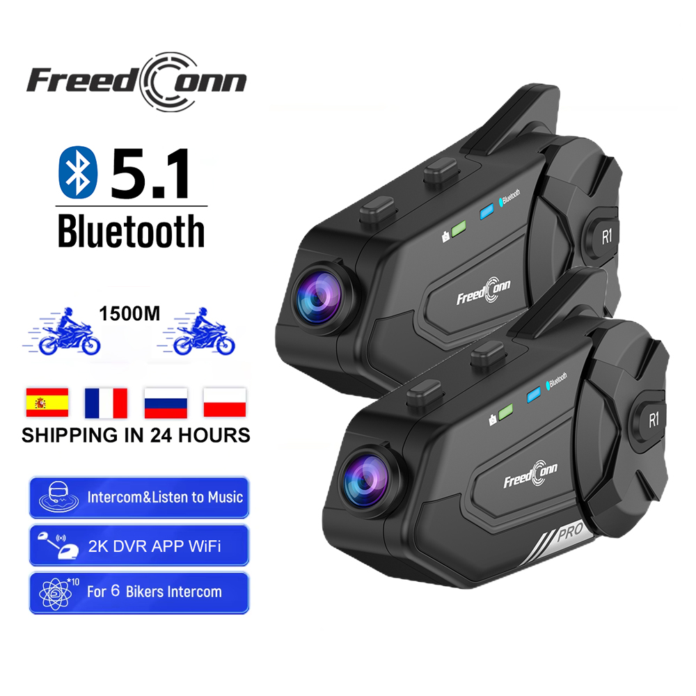 Freedconn Motosiklet İnterkomu - Universal Motorcycle Helmet Intercom Headset incelemesi ve fiyatı