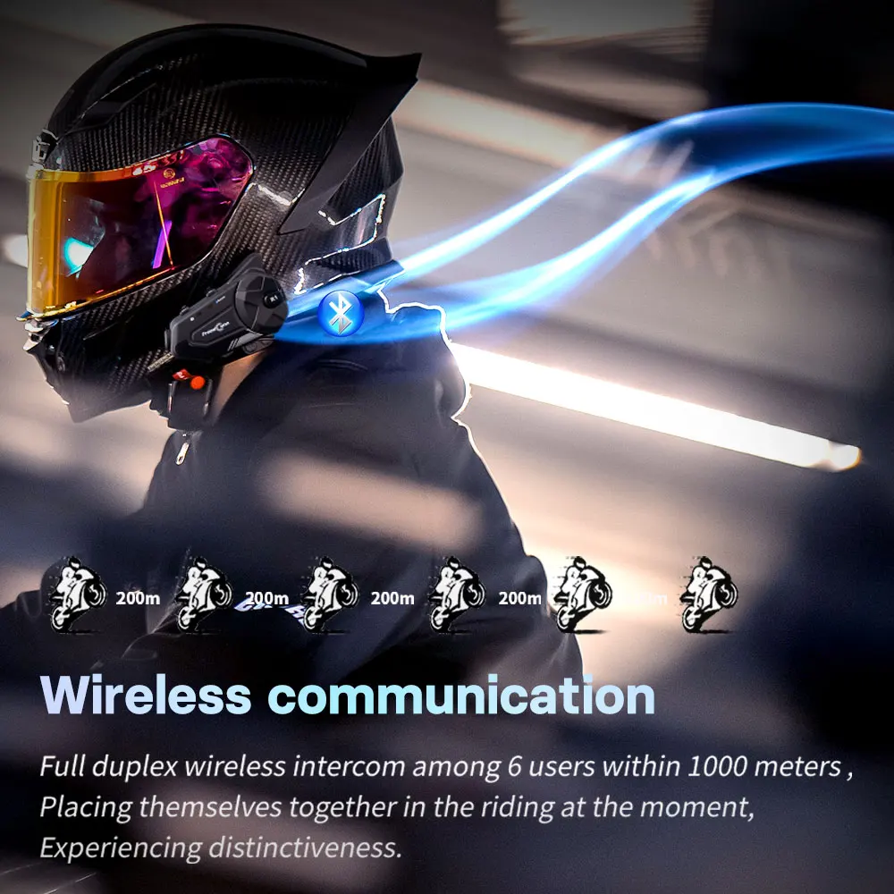 Freedconn Motosiklet İnterkomu - Universal Motorcycle Helmet Intercom Headset incelemesi ve fiyatı