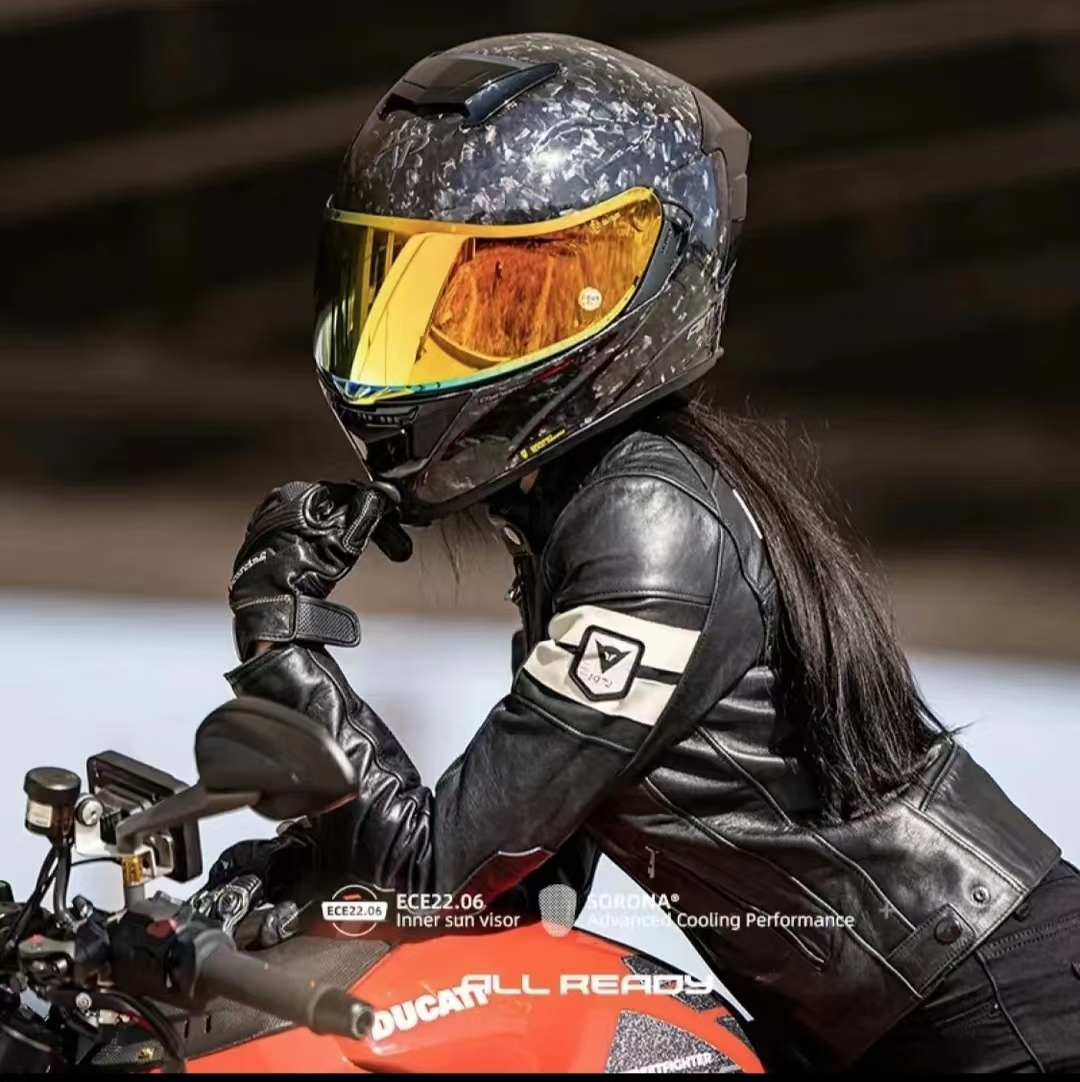 AR 12K Karbon Fiber Motosiklet - Carbon Fiber Lightweight Motorcycle Helmet incelemesi ve fiyatı