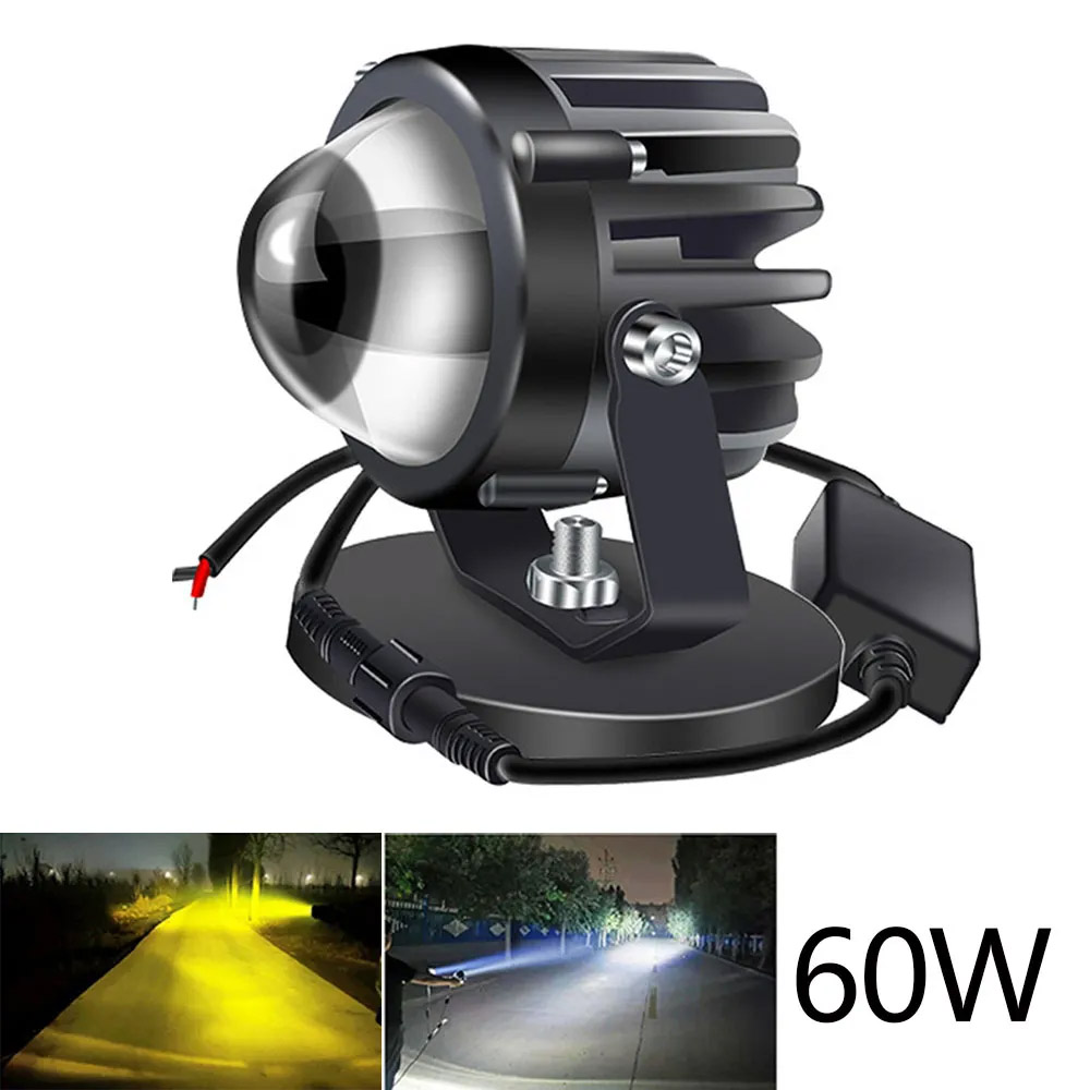 Motosiklet yansıtıcı lazer ışı - Universal Motorcycle Led Headlight Projector incelemesi ve fiyatı