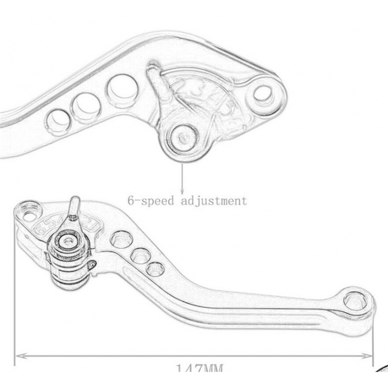 BMW F800GS F 800 GS 2018-Günüm - Cnc Aluminum Adjustable Brake Clutch Levers incelemesi ve fiyatı