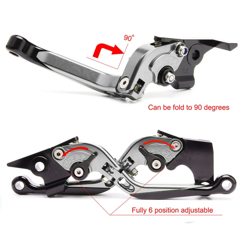 MT-09 MT 09 MT09 2013-2020 CNC - Cnc Aluminum Adjustable Brake Clutch Levers incelemesi ve fiyatı