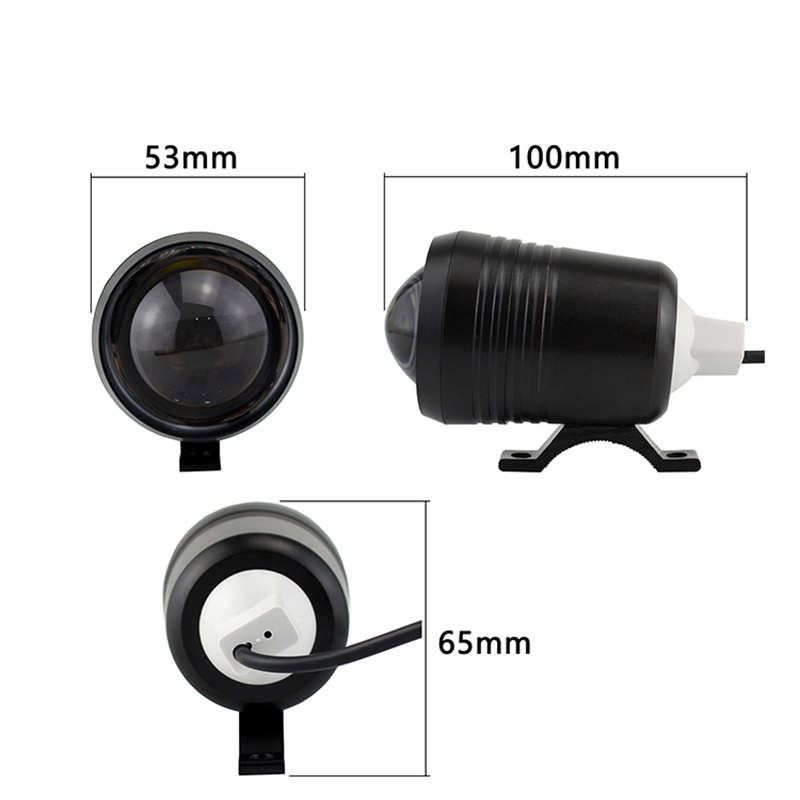 Harici Motosiklet U2 Spot Işığ - Universal Motorcycle Led Headlight Projector incelemesi ve fiyatı