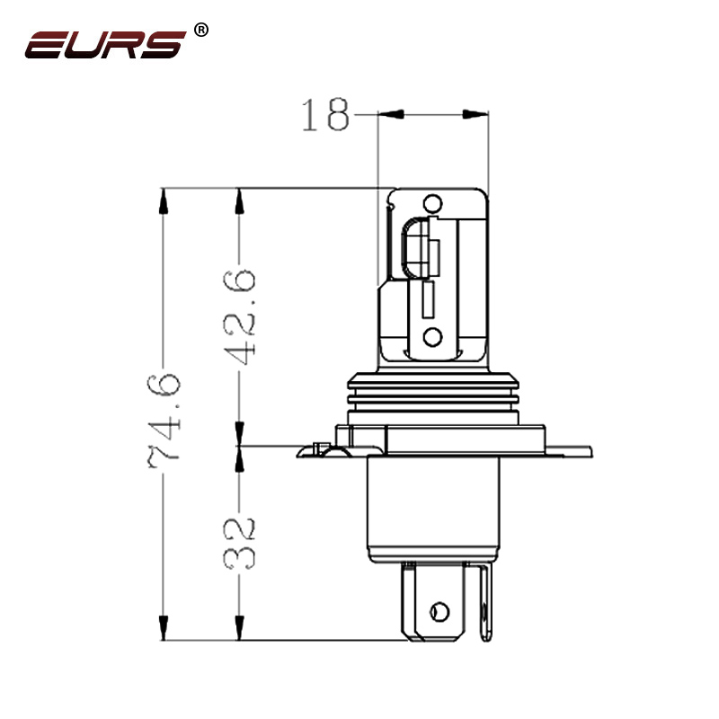 EURS H4 BA20D LED Far Motosikl - Universal Motorcycle Led Headlight Projector incelemesi ve fiyatı