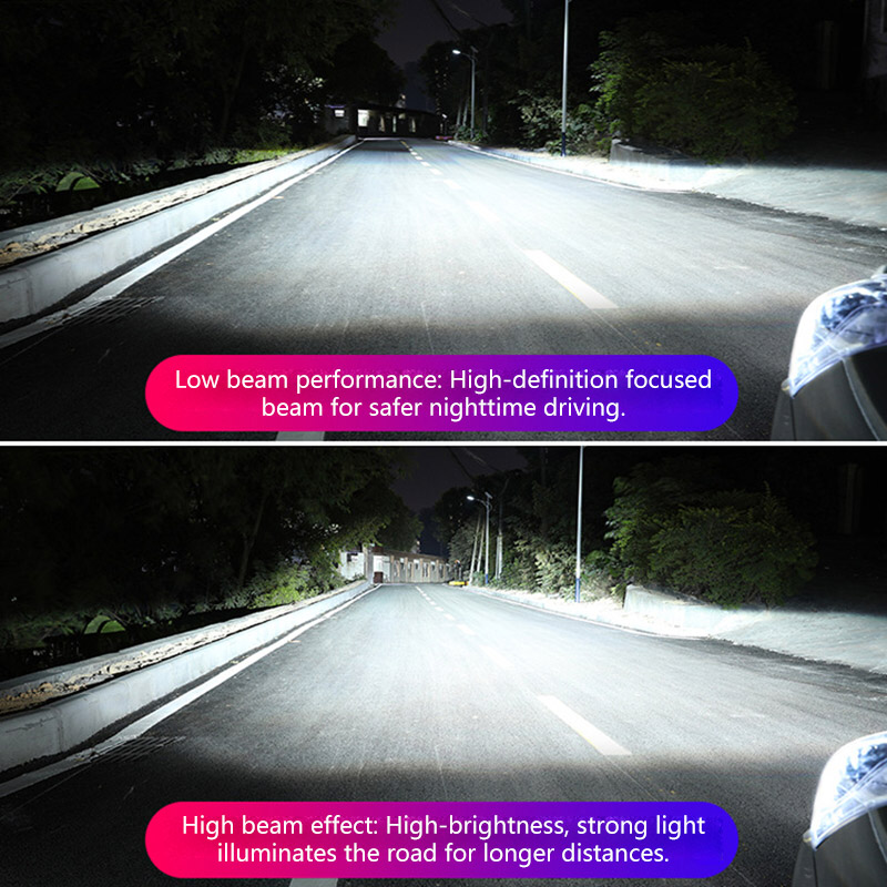 Y6D Lens H4 LED Far 8000LM 650 - Universal Motorcycle Led Headlight Projector incelemesi ve fiyatı