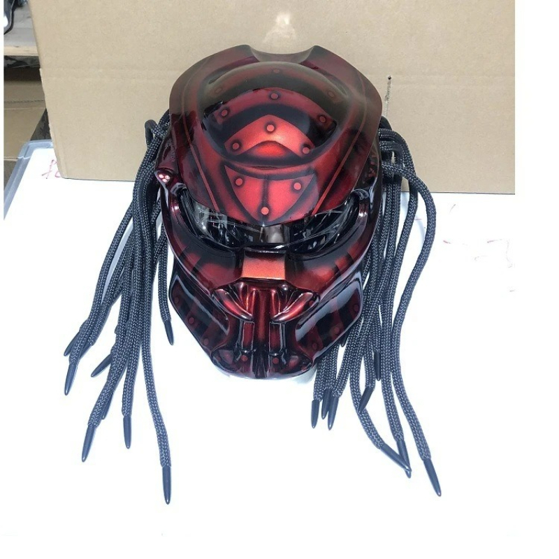 Racing Predator Warrior Tam Yü - Custom Predator Motorcycle Helmet incelemesi ve fiyatı