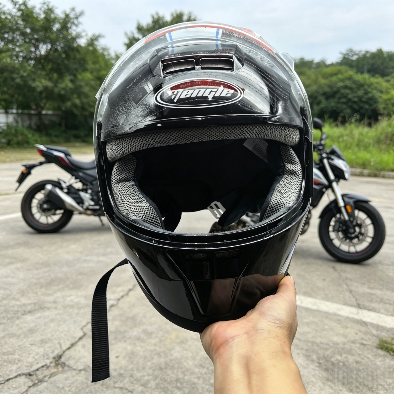 Tam Yüz Motosiklet Kaskı Çift  - Dual Visor Motorcycle Racing Helmet incelemesi ve fiyatı