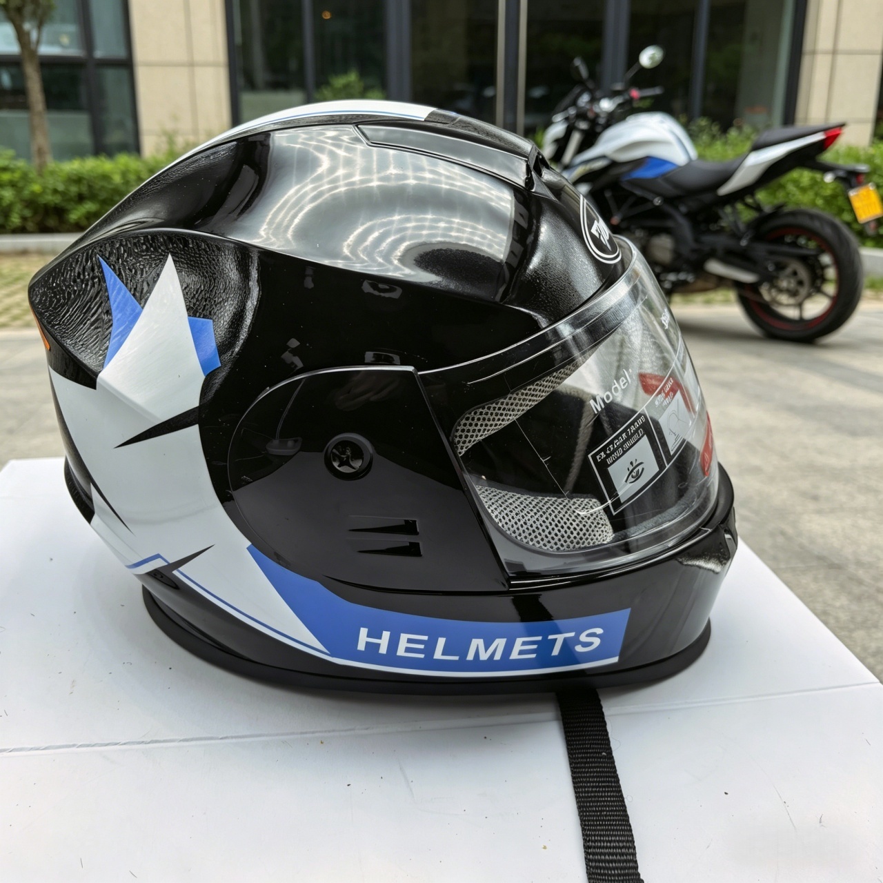 Tam Yüz Motosiklet Kaskı Çift  - Dual Visor Motorcycle Racing Helmet incelemesi ve fiyatı