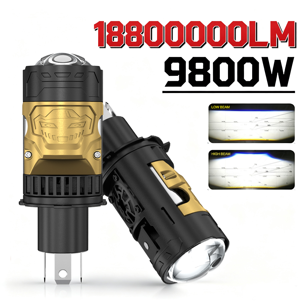 H4 LED Far Projektör Lensi Can - Universal Motorcycle Led Headlight Projector incelemesi ve fiyatı