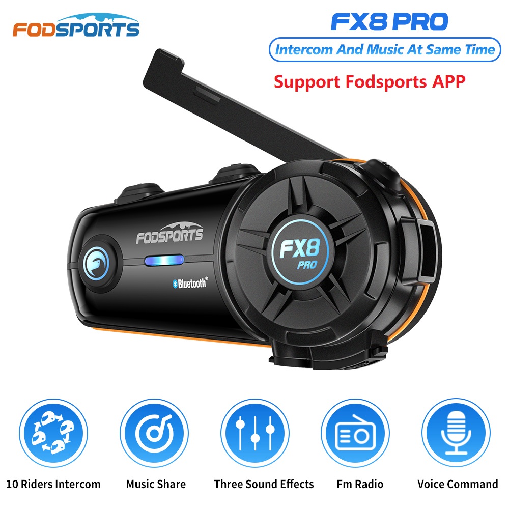 Fodsports FX8 Pro Motosiklet İ - Universal Motorcycle Helmet Intercom Headset incelemesi ve fiyatı
