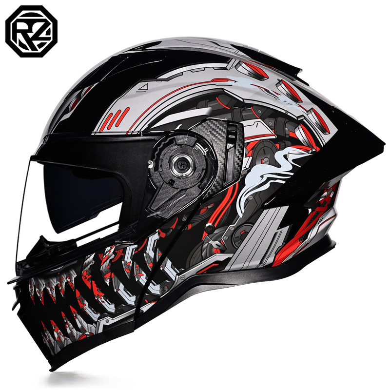 ORZ-997 Modüler Çift Vizörlü M - Modular Flip Up Motorcycle Helmet Dot Approved incelemesi ve fiyatı