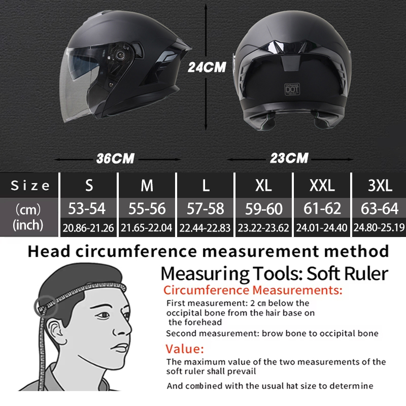 715 Motosiklet Çift Vizörlü Aç - Dual Visor Motorcycle Racing Helmet incelemesi ve fiyatı