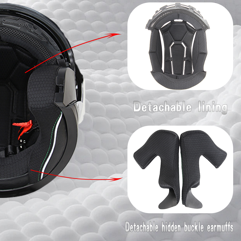 715 Motosiklet Çift Vizörlü Aç - Dual Visor Motorcycle Racing Helmet incelemesi ve fiyatı