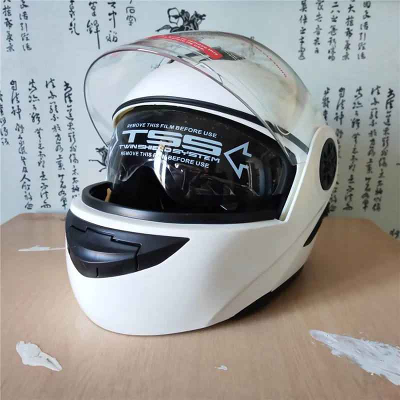 İç Güneşlikli, Güvenlikli Çift - Motorcycle Helmet Inner Sun Visor Lens incelemesi ve fiyatı