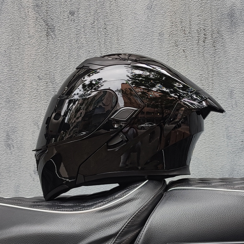 ORZ Motosiklet kaskları Çift V - Modular Flip Up Motorcycle Helmet Dot Approved incelemesi ve fiyatı