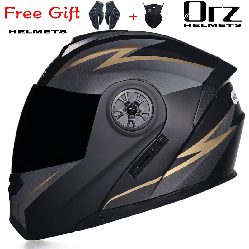 ORZ-161 Son Model DOT Onaylı G - Dual Visor Motorcycle Racing Helmet incelemesi ve fiyatı