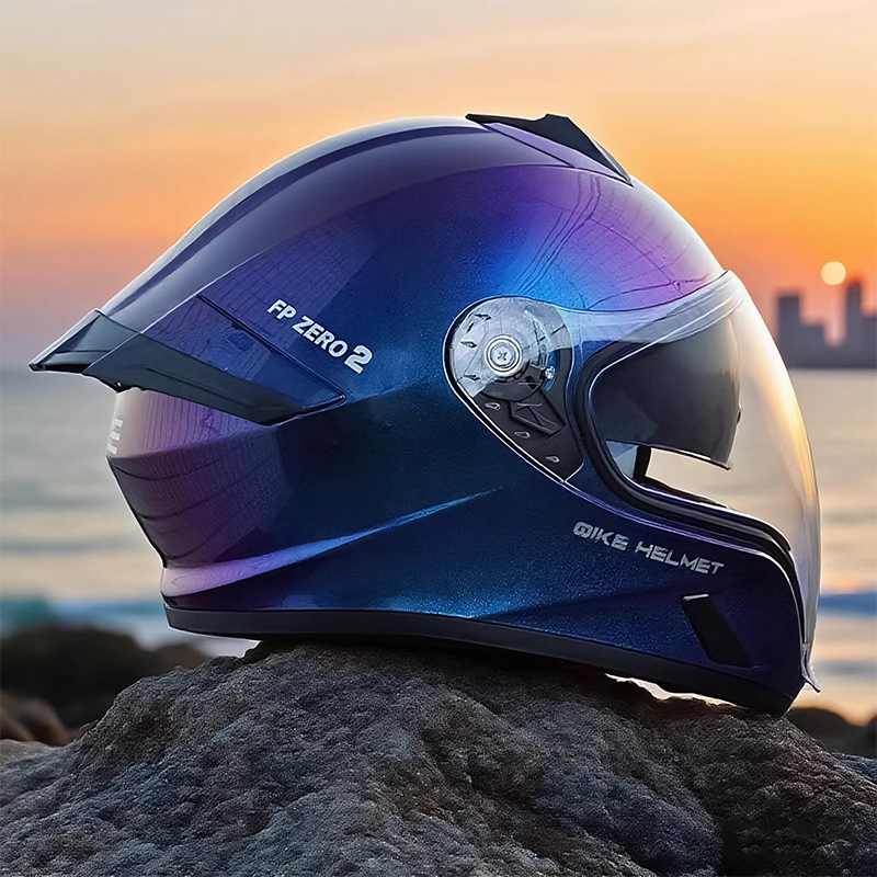 Yetişkin Tam Yüz Motosiklet Ka - Quick Release Buckle Motorcycle Helmet incelemesi ve fiyatı