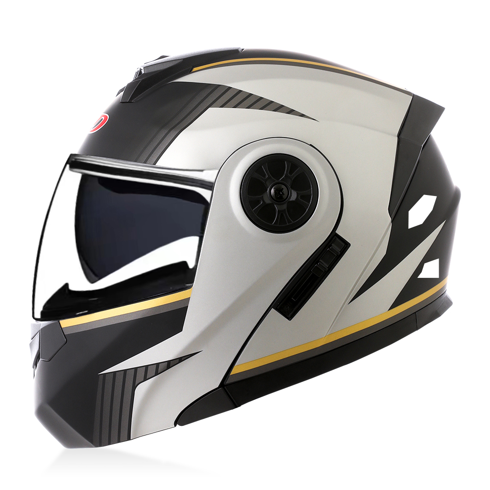 Yüksek Kaliteli Modüler Açılır - Modular Flip Up Motorcycle Helmet Dot Approved incelemesi ve fiyatı
