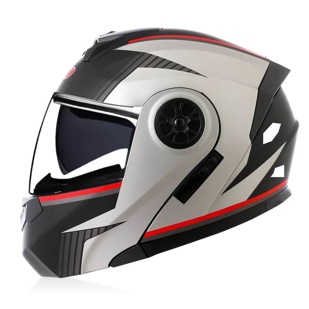Yüksek Kaliteli Modüler Açılır - Modular Flip Up Motorcycle Helmet Dot Approved incelemesi ve fiyatı