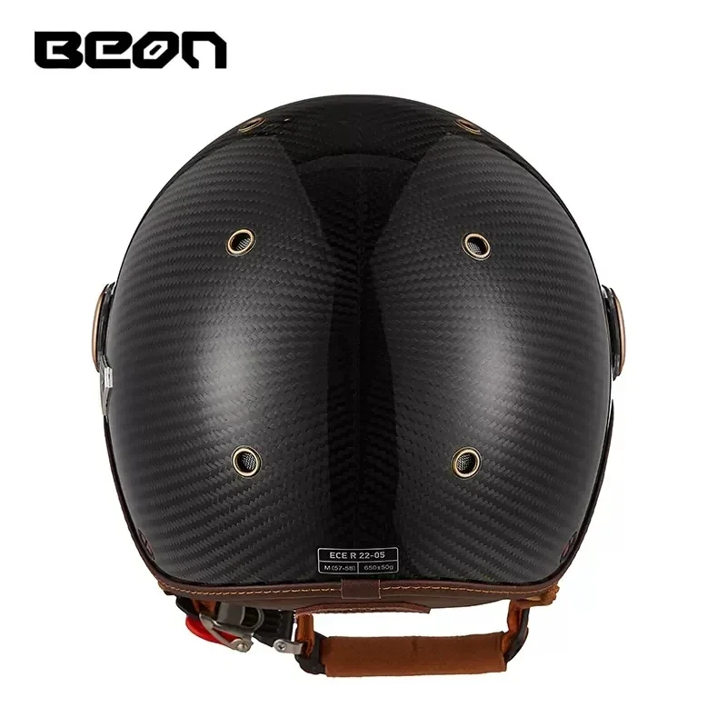 BEON BR13 Retro Açık Yüz Yarım - Vintage Open Face Retro Helmet incelemesi ve fiyatı