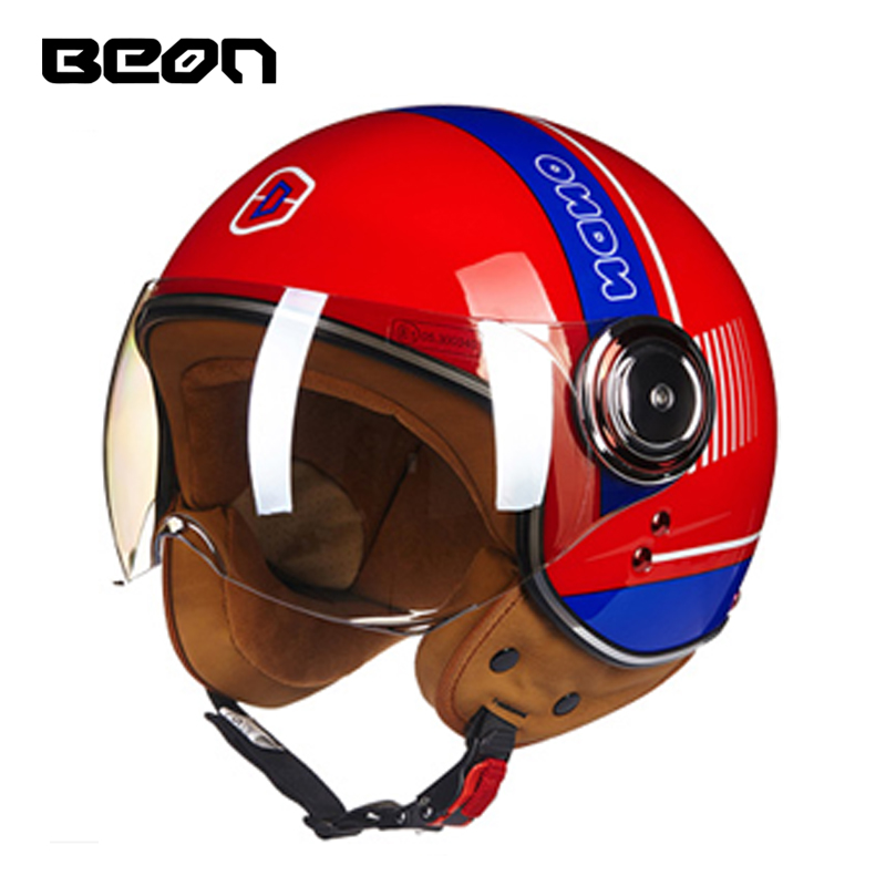 Capacete BEON 110B Açık Yüz Mo - Vintage Open Face Retro Helmet incelemesi ve fiyatı