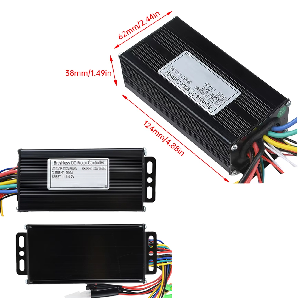 24V/36/48V DC fırçasız motor k - Scooter Parts incelemesi ve fiyatı