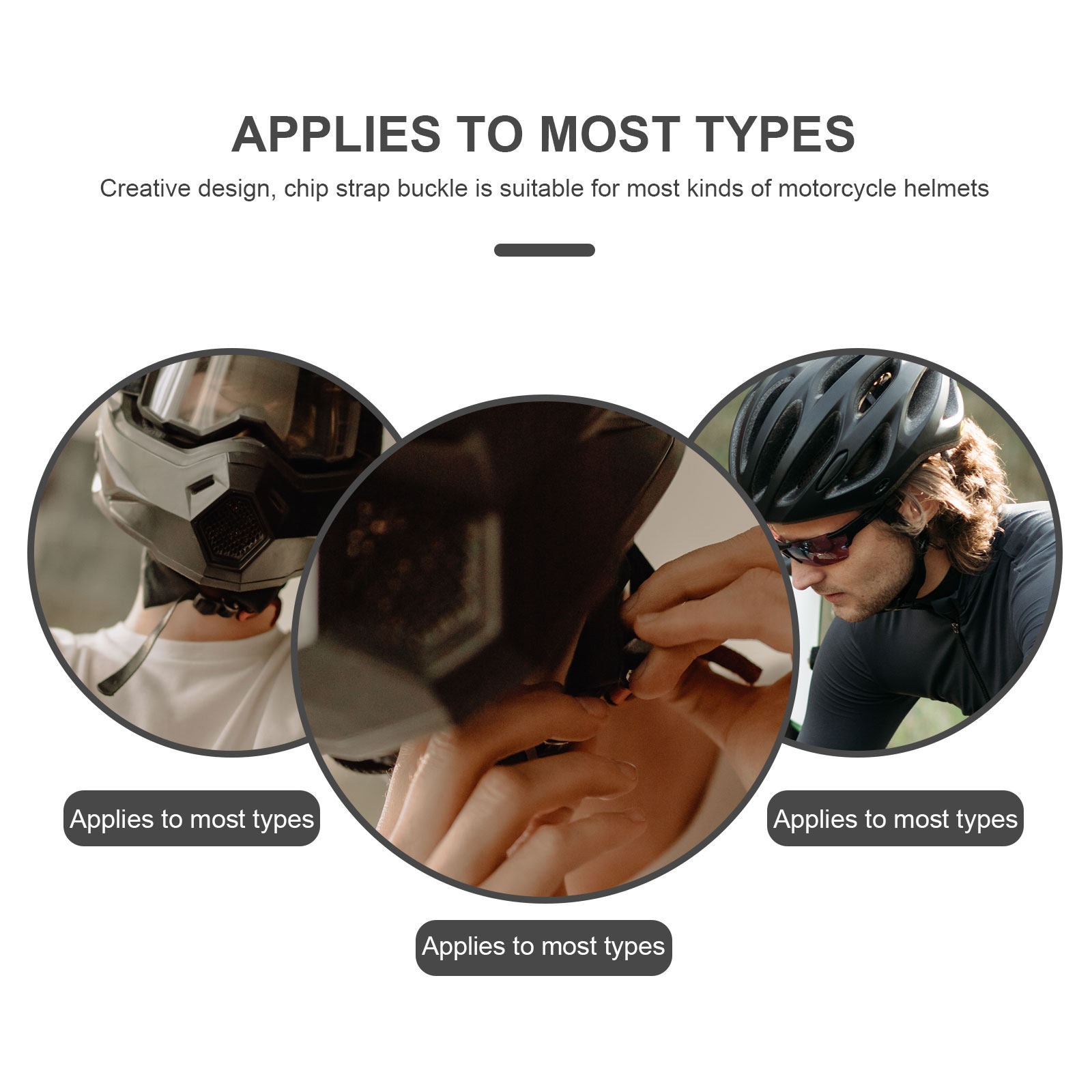 10 Adet Motosiklet Hızlı Çıkar - Quick Release Buckle Motorcycle Helmet incelemesi ve fiyatı